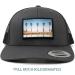 Pull Patch Tactical Hat | Snapback Trucker Cap with Hook & Loop | Charcoal/Black - Buy Online on GoSupps.com