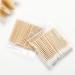 TOSSPER 100 Cotton Swabs - Eco-Friendly Wooden Stick Cleaning Swabs for Home & Travel - Buy Online on GoSupps.com