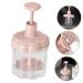Shampoo Tools Bubble Maker | Skin Care Foaming Bottle | Portable Pink Face Foam Maker for Effortless Skincare - Buy Online on GoSupps.com