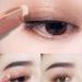 Two Tone Eyeshadow Stick Long Lasting Eyeliner Pen Two Colors in One Matte Glitter Shimmer Eyeshadow Glitter Gradient Eyeshadow Stick 02# Brown Coffee - Buy Online on GoSupps.com