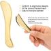 Verdant Touch Shabbrett Brass Gua Sha Tool - 180mm Massage Device for Body & Neck Pain Relief - Buy Online on GoSupps.com