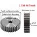 Buy MKSIWSA 1.5m 46 Teeth MOD1.5 Cylindrical Spur Gear - Industrial Pinion Gear 15mm Thickness International Shipping - Buy Online on GoSupps.com
