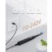 KOPBTBOY USB Charger Cable for Fairywill/Bitvae/Seago/7AM2M Electric Toothbrush Replacement DC USB Charging Cable USB Charger for Foreo Series 1M black - Buy Online on GoSupps.com
