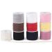 Bias Tape Double Fold 1/4 inch Double Fold Bias Binding Tape 18 Yards Per Roll for Crafts Sewing Seaming Hemming Piping Quilting (10 Colors Per Pack) 10 colors 180 Yards