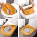 BDS-HOME 4 Pack Thicker Washable Toilet Seat Covers - Stretchable & Comfortable Bathroom Cushion Warmer - Easy Installation for Stylish Bathroom Decor - Buy Online on GoSupps.com