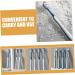 Minkissy Travel Toothbrush Set - 8 Portable Bristle Brushes for Men | Lightweight Hard Plastic Perfect for Camping & Household Use - Buy Online on GoSupps.com