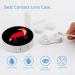 Red Cartoon Fox Contact Lens Case - Travel Portable Box with Mirror for Easy Lens Storage - Buy Online on GoSupps.com