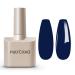 MAYCHAO 15ML Gel Nail Polish 1Pc Night Blue Gel Polish Soak Off UV LED Fall Nail Polish Nail Art Starter Manicure Salon DIY at Home 0.5 OZ