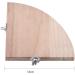 Fdit Platform Wood Bird Cage Perch Stand for Parrot Hamster Small Pets - 13x13cm - Buy Online on GoSupps.com