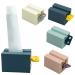 Tuben squeeze tube press 4-toothed toothpaste squeezer save toothpaste total squeeze out empty pipes toothpaste seat holder with stand function.