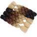 LDMY Jumbo Braids Hair Extensions 6 Bundle Pack - Ombre Brown & Blonde 24 Synthetic Kanekalon Jumbo Braiding Hair - Buy Online on GoSupps.com