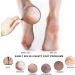 Pumice Stone Foot File 2 Pack - Callus Remover for Feet with Wooden Handle | Pedicure Foot Scrubber for Dead Skin, Dry & Rough Corns - Buy Online on GoSupps.com
