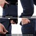FEDTOSING Men's Tactical Pants - 9 Pocket Cotton Cargo Military Trousers in Navy Blue | Stretch Hiking Combat Rip-Stop Pants - 36W x 30L - Buy Online on GoSupps.com
