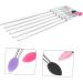 Hemoton 18 Pcs Eye Shadow Brush Cream Eyeshadow Lip Brush Eyeshadow Brush Kit Transparent Plastic Handle - Buy Online on GoSupps.com