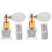 Beavorty 2 Sets Glitter Powder Face Paint Makeup Glitter Gloss Powder Spray Glitter Spray for Hair Body Flash As Shown 1x2pcs 7.4X6.8CMx2pcs