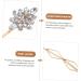 FOMIYES 16 Pairs Rhinestone Hair Clip Hair Pin Hair Accessories for Women Rhinestone Barrette Hair Ornament Clip Flower Hair Clip Bobby Pin Miss Zinc Alloy European and American Side Clip - Buy Online on GoSupps.com