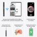 Parrotism Wireless Otoscope with 6 LED Lights 2K HD Camera - Ear Wax Removal Kit for iPhone and Android - Safe Cleaning Tool for Adults, Kids, and Pets - Buy Online on GoSupps.com