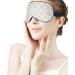 Colorful Dog Bone & Polka Dot Sleep Mask for Women - Adjustable Eye Shades with Elastic Strap - Buy Online on GoSupps.com