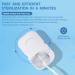 TAISHAN UV Sanitizer Toothbrush Case with Mirror | Portable Rechargeable Mini Holder | Kills 99.9% of Germs | Fits All Electric and Manual Toothbrushes | Home & Travel White - Buy Online on GoSupps.com