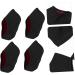Didiseaon Heel Warmers | Comfortable Achilles Cushion & Support - Thermal Fabric Socks for Men & Women - Breathable Black Heel Sleeves (2 Pairs - Buy Online on GoSupps.com
