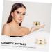 POPETPOP Cream Bottle 5g Cosmetic Jars Cosmetic Water Bottle Body Cream Jars Empty Lotion Jars Black Empty Face Cream Containers Travel Acrylic Bottle Body Multifunction Storage Bottle 7.1X6X6CM Golden - Buy Online on GoSupps.com