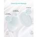 Ezbasics Ultra-Hygienic Facial Cleaning Brush - Waterproof Soft Silicone Deep Cleansing & Massaging Face Brush (Light Gray) - Buy Online on GoSupps.com