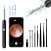 Ear Wax Removal kit Ear Cleaner with Camera and Light Earwax Remover Tool with 8 Pcs Ear Set and 6 Ear Spoon Fit iOS &Android Phones