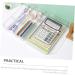 TEHAUX 3pcs Box Storage Boxes Desktop Organizer Bathroom Organizer Dining Table Refrigerator re-usable - Buy Online on GoSupps.com