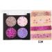 J Shop 4 Colors Eyeshadow Palette Nude Shimmer Matte Glitter Long Lasting Eye Pigments Waterproof Shiny Makeup - Buy Online on GoSupps.com