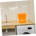 HOMOCONO Sealed Bucket Grain Canister Cereal Dispenser Buckets Plastic Multifunction Laundry Rack 26X24CM As Shown - Buy Online on GoSupps.com