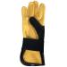 HILASON Bull Riding Gloves Genuine Leather Right Hand Size 9
