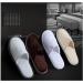 Buy Disposable Spa Shoes - 2 Pairs of Foldable White Hotel Slippers for Guests & Travel - Buy Online on GoSupps.com
