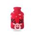 MAIES Hand Warmer Hot Water Bottle Hot Water Bag Water Injection Foot Warmer Ladies Plush Cute Portable