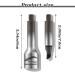 Liquid Eyebrow Brush Angled Brush and Dip Liquid Eyebrow Gel Smudge Proof Eyebrow Pencils for Women Makeup (Dark gray) - Buy Online on GoSupps.com