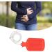 Home Klistier Bag Kit with Hose & Clamp - Silicone Shower & Enema Combo 2L for Intestinal Cleansing (Red) - Buy Online on GoSupps.com