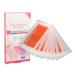 Hair removal wax strips safe and mild epilator wax paper easy -to -use depilatory wax strips for face body upper lip legs