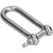 10Pcs M40 Stainless Steel D-Shackle Straight Anchor Screw Pin Chain Connector - Buy Online on GoSupps.com