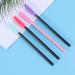 LEORX 200pcs Silicone Eyelash Brushes Disposable Mascara Applicator Wands Brush for Lash Extensions (Colorful) - Buy Online on GoSupps.com