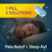 Unisom PM Pain Nighttime Sleep-aid with Acetaminophen & Diphenhydramine HCI - 30 Caplets (Pack of 4) | International Shipping Available - Buy Online on GoSupps.com
