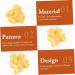 TEHAUX 40 Pcs Artificial Popcorn Charm Pendant Earring Dangle Charms Mini Figurine Charm Stoppers for Bracelets Food Fake Bracelet Charms DIY Accessories Flat Phone Case White Resin 3d 2.5X2cmx2pcs Yellowx2pcs - Buy Online on GoSupps.com