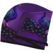 Purple Peacock Coral Velvet Hair Cap | Quick-Dry Towel Wrap for Travel & Home - Buy Online on GoSupps.com