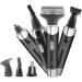 Ear and Nose Nasal Hair Trimmers for Men 4 in 1 Mens Beard Trimmer Face Shaver Electric Razors for Facial Grooming Eyebrow Nasal Ear Hair Public Hair Trimmer Set 4in1 - Buy Online on GoSupps.com