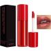 Lip gloss powder powder lipstick tinted lip gloss - matte glitter lip gloss for outdoor gatherings shopping glossy lip makeup red - Buy Online on GoSupps.com