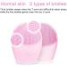 Silicone Facial Cleansing Brush Face Clean Facial Massager Skin Cleaner Deep Pore Cleaning (Color : 2) - Buy Online on GoSupps.com