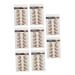 FOMIYES 18 Sheets Waterproof Eyebrow Stickers Makeup Tools Eyebrow Grooming Temporary Brow Tattoos 6d Mold