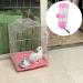 NA 2 Pcs(80ml) Hamster Dispenser Bottle Plastic Hanging Water Bottle Small Animal Water Bottle for Rabbit Guinea Pig Rat Gerbil - Buy Online on GoSupps.com