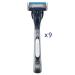 Barbasol Ultra 6 Plus Premium Disposable Razor Value Pack - 9 Razors - Buy Online on GoSupps.com
