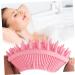 Plafope 2-Piece Silicone Shampoo Brush Set - Multifunctional Scalp Massage & Hair Cleaning Tool - Portable Silicone Hair Brush for Ultimate Care - Buy Online on GoSupps.com