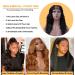 20 Inch U Part Human Hair Wig Body Wave | Brazilian Virgin Hair | Glueless | 150% Density | Natural Black Color - Buy Online on GoSupps.com