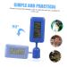 Frcolor Mini Hygrometer & Digital Thermometer for Reptile Tanks | Ideal for Leopard Geckos & Bearded Dragons | Sky Blue 10x3x1.5cm | International Shipping Available - Buy Online on GoSupps.com